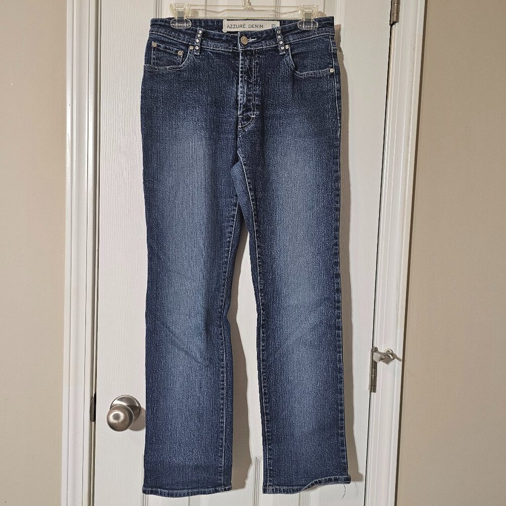 Azzure American Flag‎ Pocket Jeans - Womens 28x30 - Rhinestones